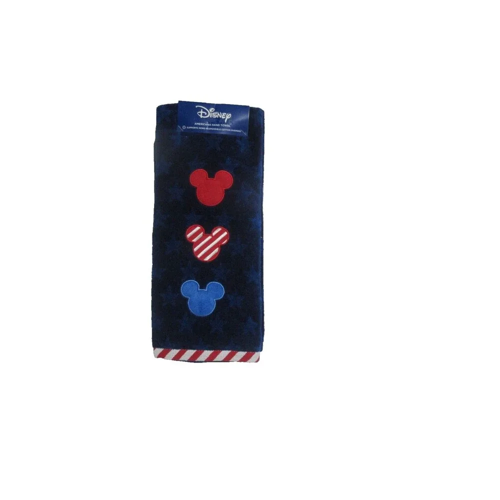 Celebrate Together™ Disney's Mickey Mouse Americana Hand Towel New 100% Cotton